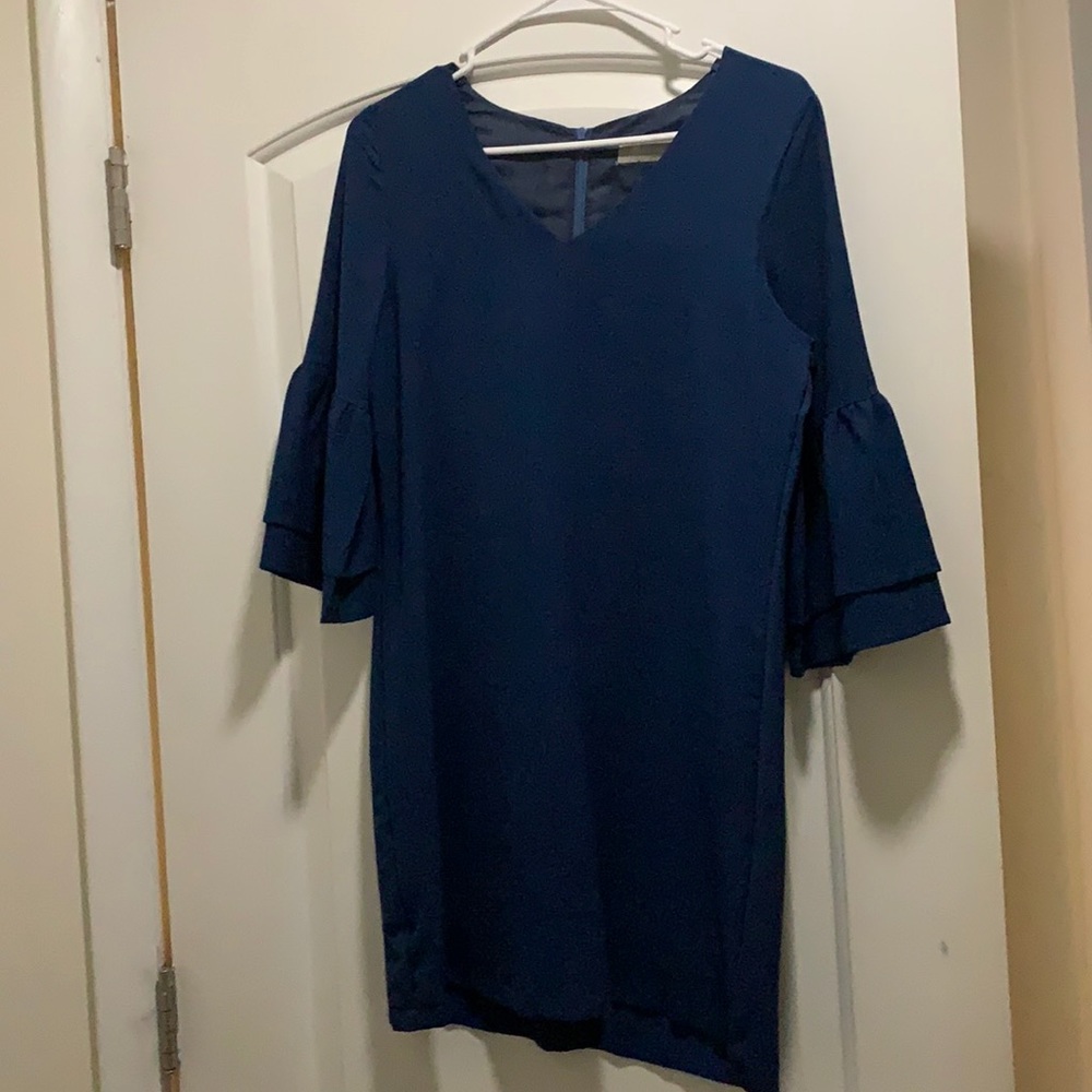 Navy blue dress